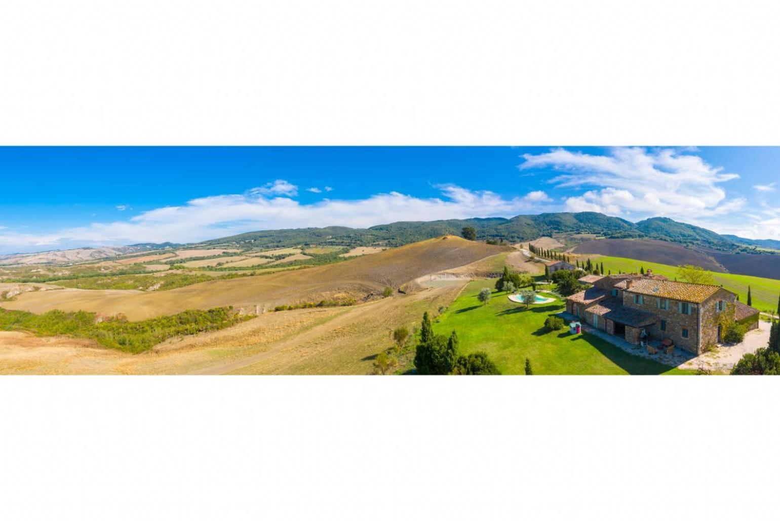 Villa Podere Belvedere Сиена Экстерьер фото