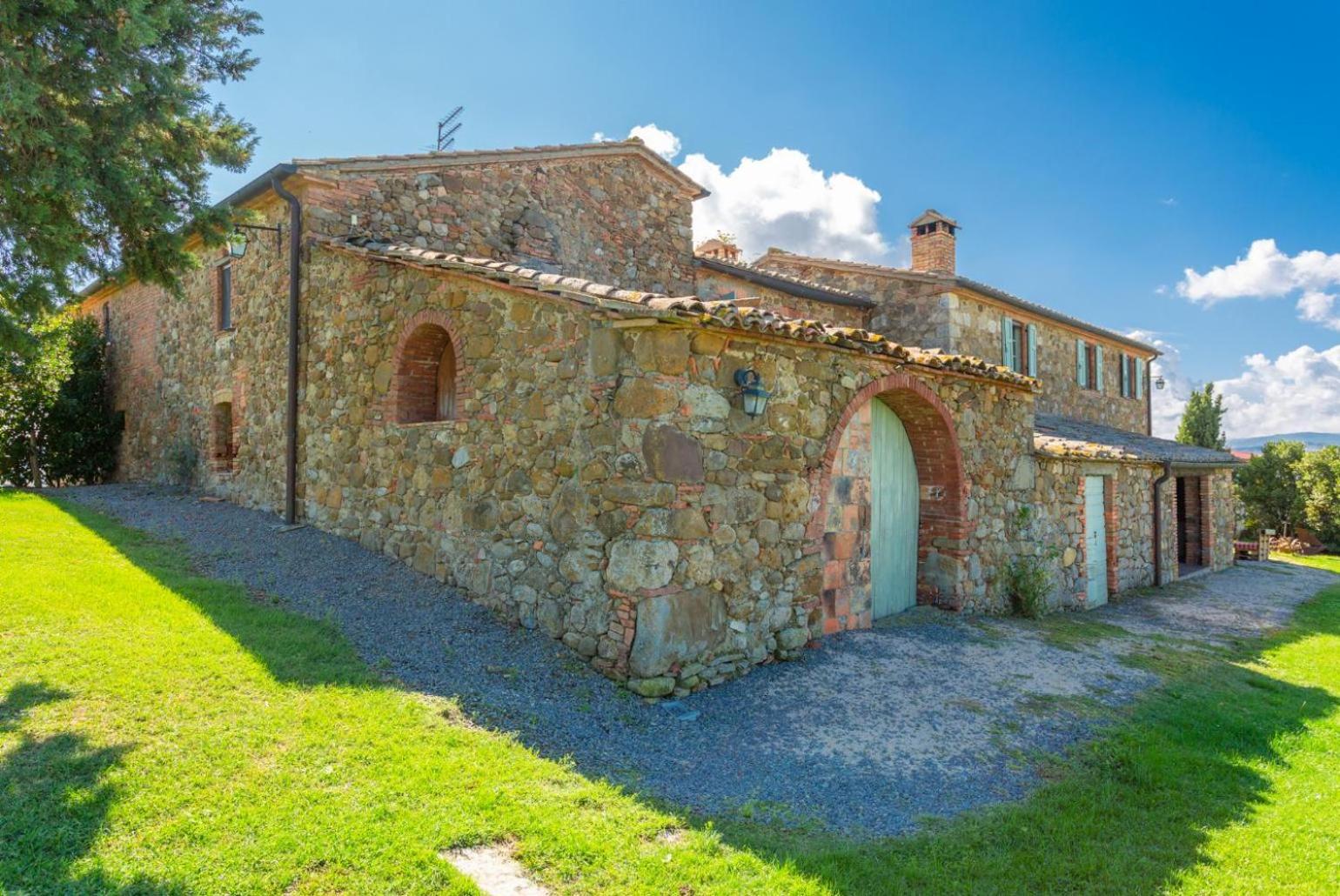 Villa Podere Belvedere Сиена Экстерьер фото